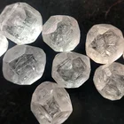 Uncut Diamond Uncut Synthetic Lab Grown 4 Carats HPHT D Color White Uncut Rough Hpht Diamond