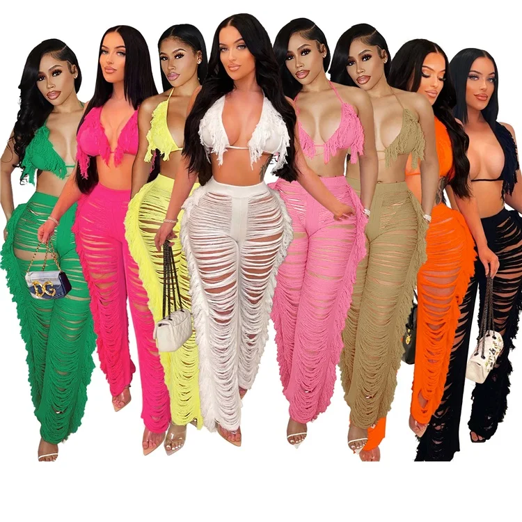 Hot Sexy Ladies Knitted Suits See 