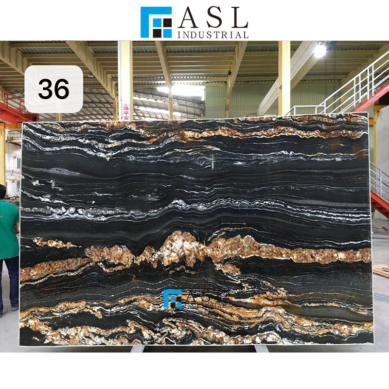 Nero Portoro ceanic golden types of marbles slabs black and gold wall panel background marmol con dorado marble slab