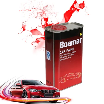 Boamar Glitter Car Paint 2K Standard Clear coat Finished Paint Spray Repair Special Paint Masterbatch Varnish Silver Powder