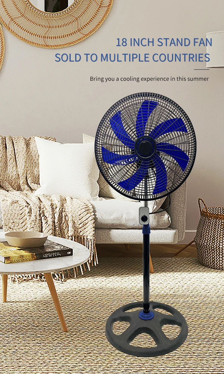 Plastic Stand Fan, 18-Inch, Electric - detail 2