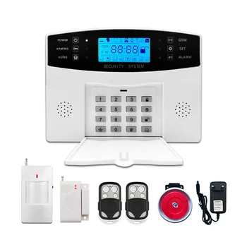 Wireless Home Security Burglar Alarm System Smart home GSM security alarm system suite