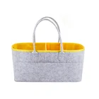 Diapers Bag Wholesale Custom Luxury Felt Nappy Caddy Designer Baby Diapers Bag