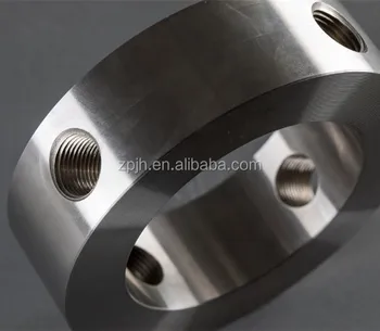 Bleed ring and flush ring flange manufacture