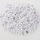 Zirconia Jewelry Starsgem Aaaaa Round Cz 1.9mm White Cubic Zirconia Stone For Jewelry