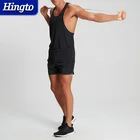 Vest Singlet Wholesale Custom Cotton Gym Vest Fitness Singlet Workout Muscle Bodybuilding Mens Tank Top