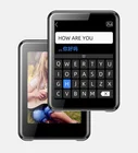 Mp4 Player New Full Screen Touch FT9 Mp4 Player Music Player 8G/16G BT Wireless Hifi Mp3 Player