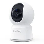 Recorder Laxihub 2.4G WiFi 1080P FHD 10M IR Distance PTZ Camera With Recorder