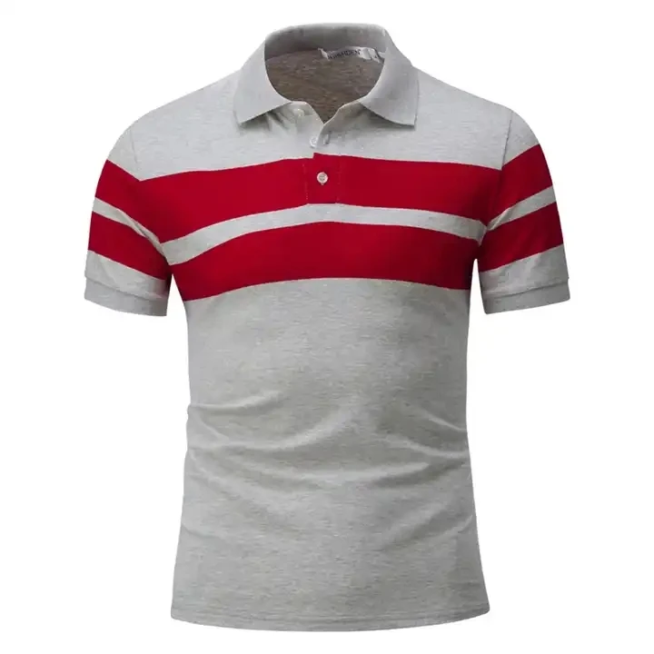 TBMPOY Men's Polo Shirts with Pocket Short Sleeve Quick Dry Casual Sports Outdoor Golf Shirt