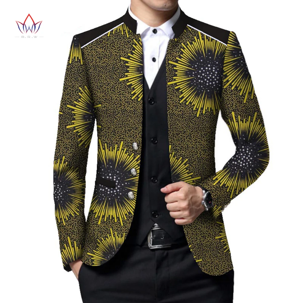 Blazers Men Ankara Print Custom Made 