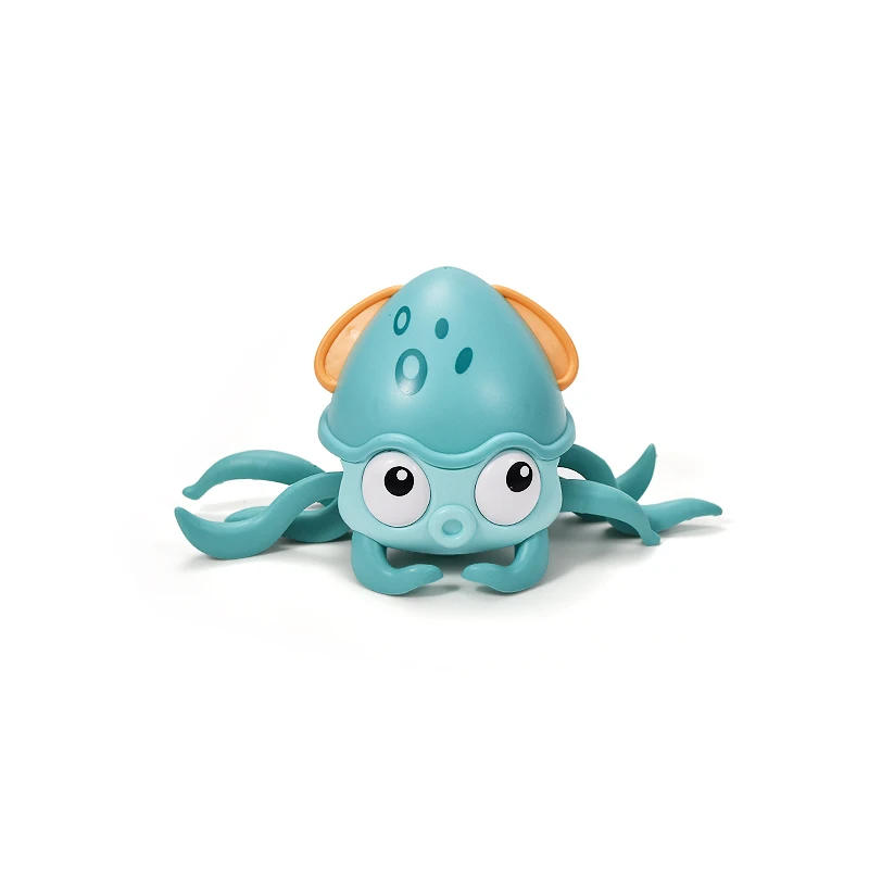 Musical crab octopus cute sensing crawling crab other baby toys plastic