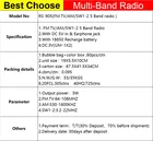 Radio Quality Am Radio RS-905 Manufacture Hot Sale Fm.tv Am Sw1-2 4 Bands Rechargeable High Quality Radio
