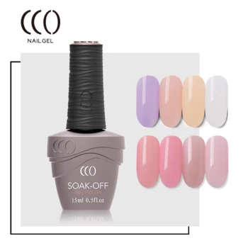2024 CCO Professional UV Gel private label color Nail Polish gel for Fingers