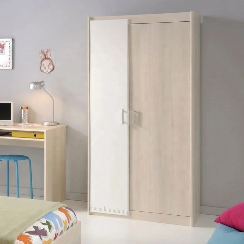 MKAD005 Gray Modern Design MDF Simple Kids Bed Room Furniture Set Single Children Sleeping Beds
