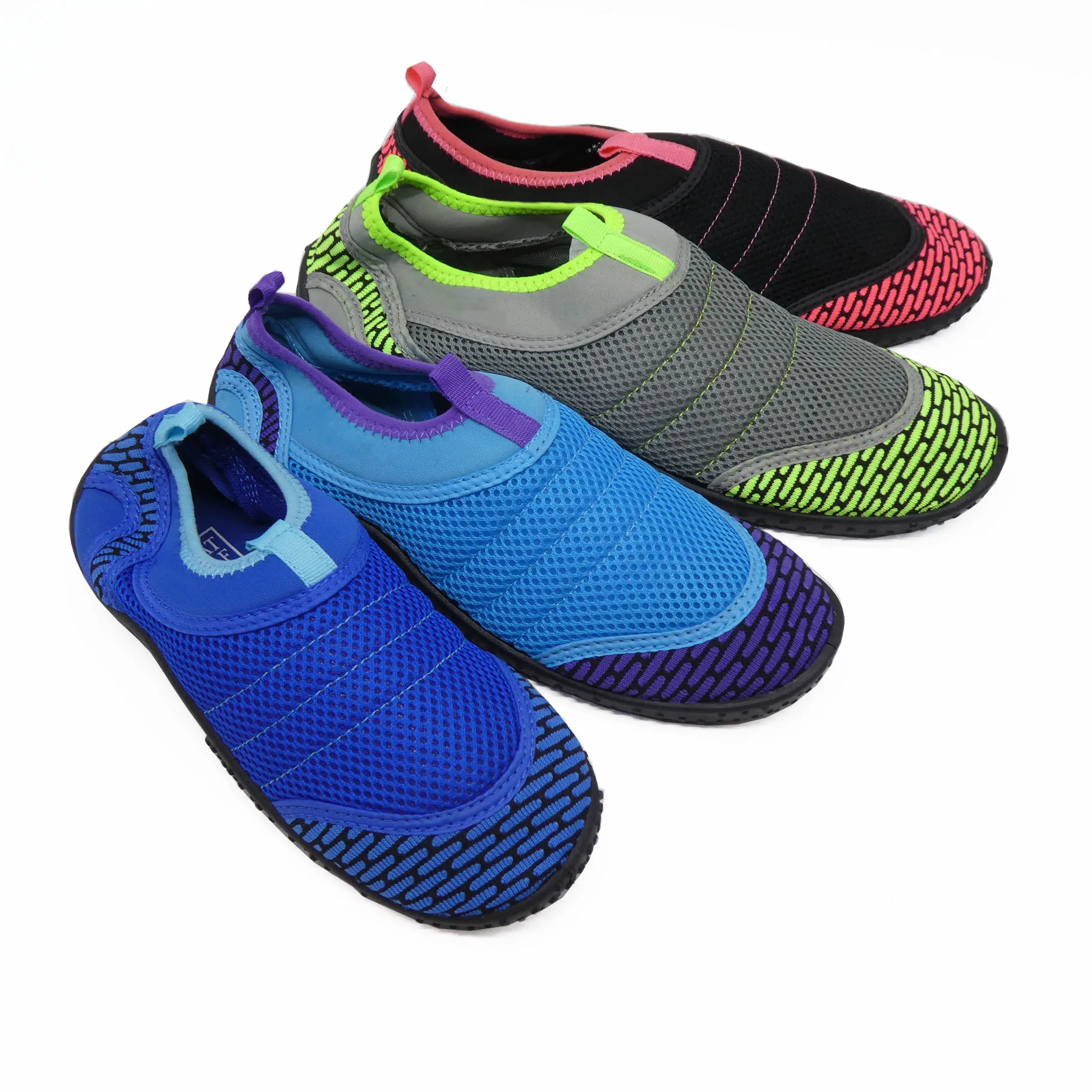 Waterproof Beach Shoes With Custom LOGO Aqua Swimming Water Shoes Breathable Soft Barefoot Outdoor Beach Slippers