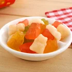 60 Counts Private Label Hot Sell Gelatin Fish Oil Gummy Candy
