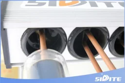 SC-U High Efficiency Twin-Glass Vacuum Tubes Solar Collector Eco-Friendly Aluminum Alloy Manifold Bracket for Solar Water Heater factory