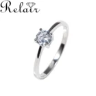 Pear Emerald Engagement Ring Custom Manufacturer Wholesale Classic Pear 1.66g Zircon Emerald Ring Silver Jewelry Women