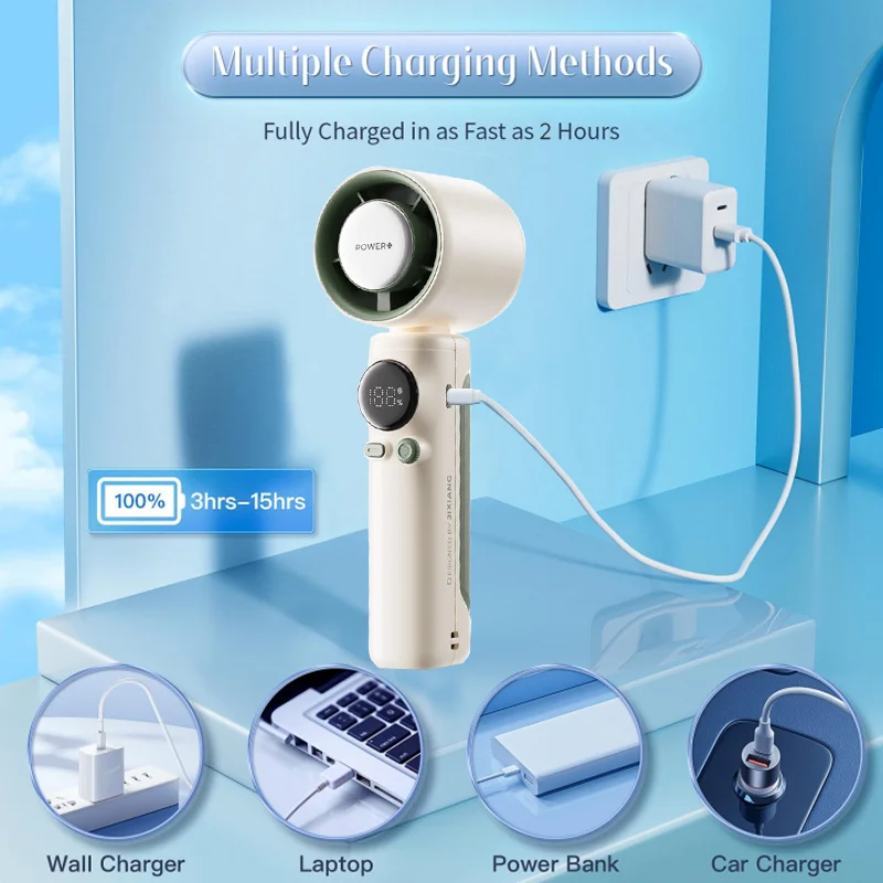 Air Cooling Handheld Fan, Portable, USB - detail 18