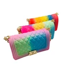 Women 2020 Fashion Strap Shoulder Pvc Fall Women Jelly Bag