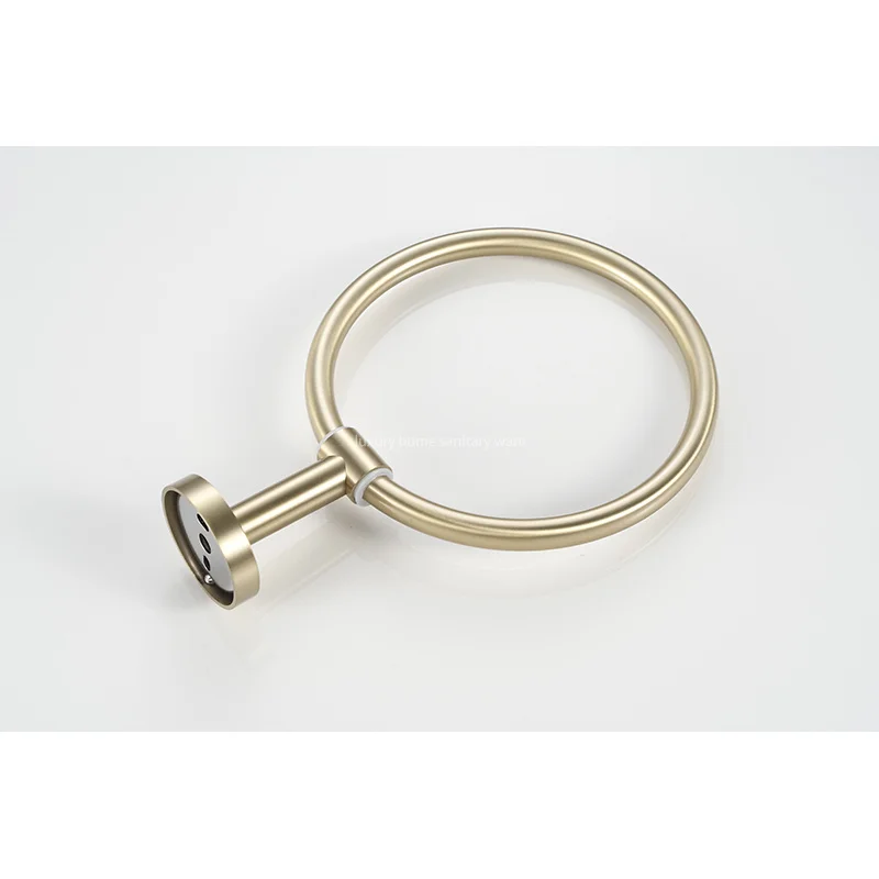 product hot selling latest minimalist design fashion bathroom accessories bathroom gold towel ring-11