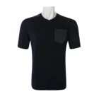 SANQIANG 2021Summer Fashion Solid Color Breathable Organic Cotton Custom Black Men T-shirt