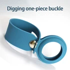 Round Protective Sleeve Anti-lost Device Protective Shell Soft Silicone Hand Strap For Apple AirTag