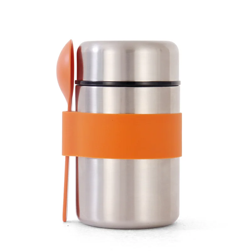 Hot selling food storage container double vacuum stainless steel insulated portable lunch box food jar thermos