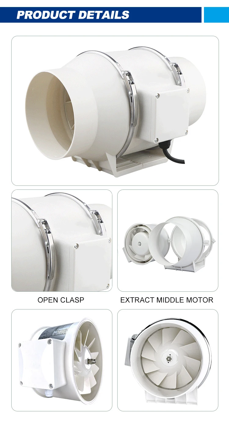 Ventilation Fan, Inline, 220 V, 23-105W - detail 34