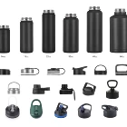 Bottle Bottle Water 128OZ 64OZ Water Bottle Double Walled Vacuum Insulated Sports