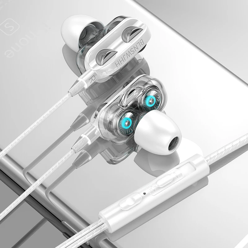 Buy Dual Driver Earphones,Wire Earphone 