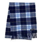 Scarf Wholesale High Quality Winter Wool Woven Plaid Check Long Wrap Scarf With Fringe For Men