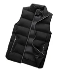Vest Men Factory Vest New Design Custom Body Warmer Jacket Men Winter Waterproof Zipper Padding Outdoor