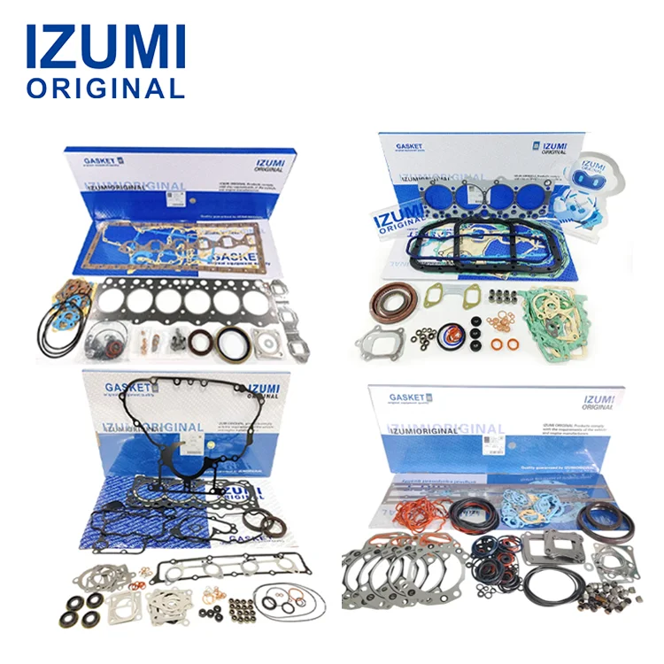 IZUMI ORIGINAL JCB448 JCB 448 Gasket Overhaul Gasket Kit Diesel Engine Parts FOR JCB