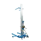 Manual Manual Portable Duct Scaffolding Building Lifter