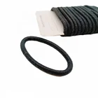 Hair Accessories For Women Biodegradable Organic Cotton Hair Tie Elastic Hair Tie Ribbon Accessories For Women