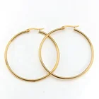 Hoop Earrings Earrings Stainless Steel Large Hoop Earrings For Women Fashion Jewelry Wholesale