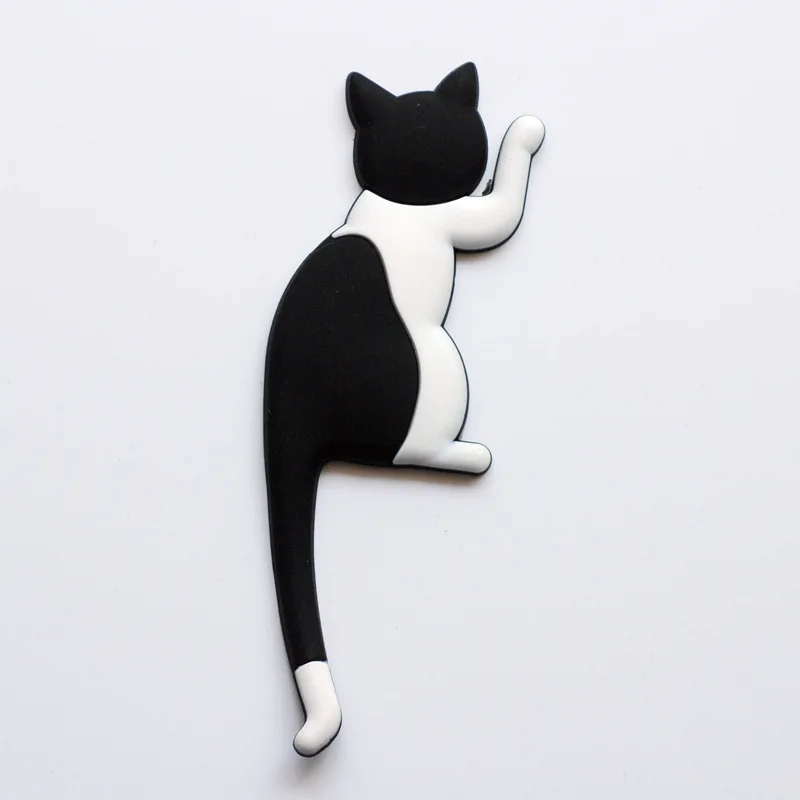 Fridge Magnets Cartoon Cute Silicone Cat Whiteboard Sticker Magnetic