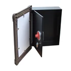 Lock Lock Box Metal Frame Hide Jewelry Safety Money Box With Combination Lock