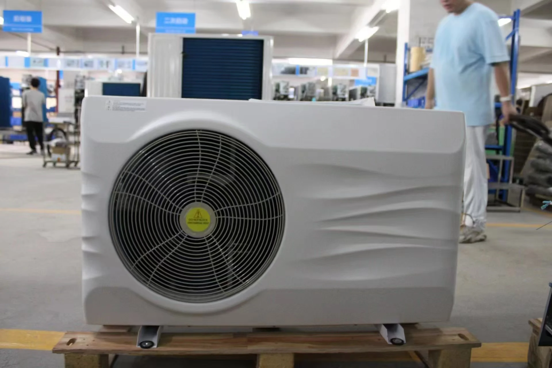 8 kw R 32 R 410a Electric Stainless Steel Housing Air Source Heat Pump for Household Outdoor Hotel Applications