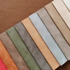 Fabric Guaranteed Quality 80% Polyester 20% PU Imitation Leather Fabric Velvet For Sofa Furniture Textile