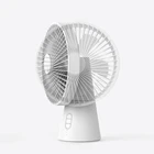 Fan Wholesale Desk Fan Oscillating Fan Battery Operate 4000mAh Fragrance Table Fan With LED Light
