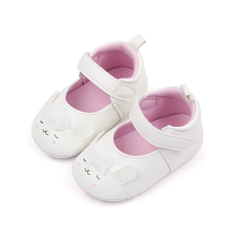 Spring and Autumn Cute Cartoon Animal Baby Soft Soled Princess Walking Shoes factory