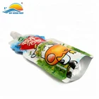 500ml Plastic Pouch Spout Packaging Pouches Fully Waterproof 500ml Stand Up Plastic Packaging Spout Pouch