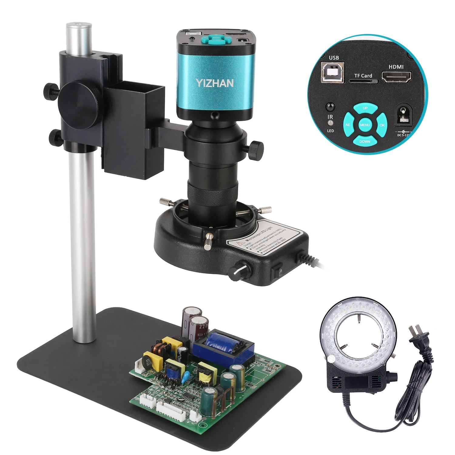 microscope camera for electronic repairs