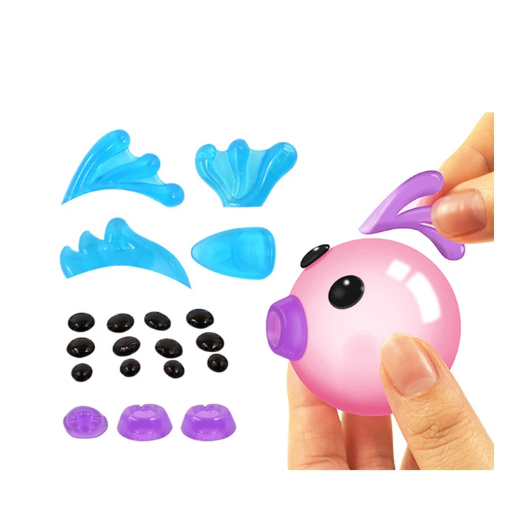 Hot item DIY oonies game toys sticky balloon game stress relief educational toys