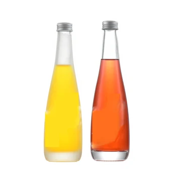 Wholesale Frosted High Quality Commercial Glass Wine Bottle One Pound Custom Juice Drink Wine Sub Packing Glass Bottle B949