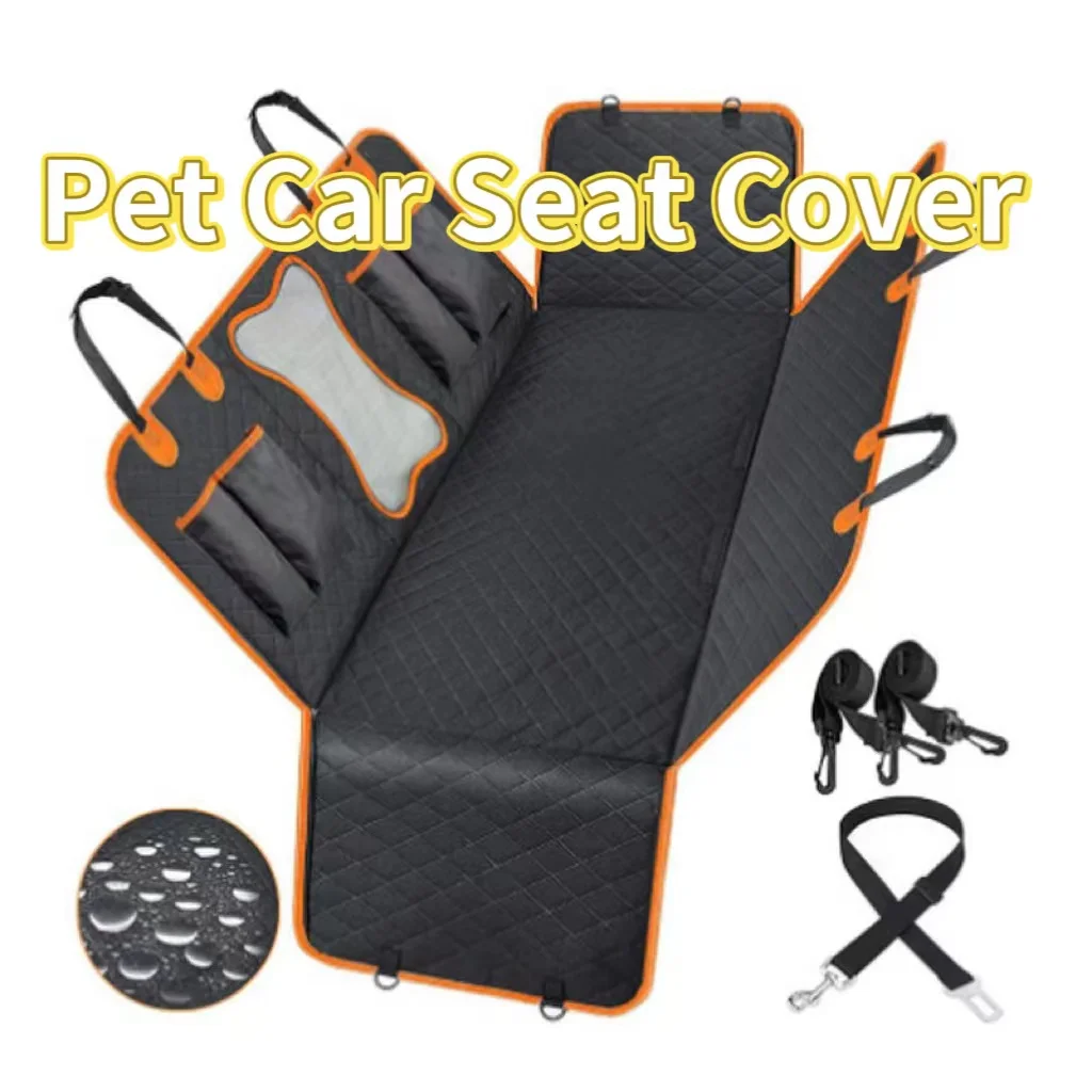 product 3pcs dog non slip mat for back seat extender waterproof protection mat for dog car seat cover hard bottom absorbent mat-46