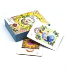 Play Card Game Card Printing Custom Print Anime Poker Kids Flash Oracle Play Card Game Sleeve Gift Card