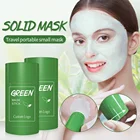 Joyan Private Label Facial Cleansing Skin Care Purifying Mud Natural Organic Green Tea Face Clay Mask Stick
